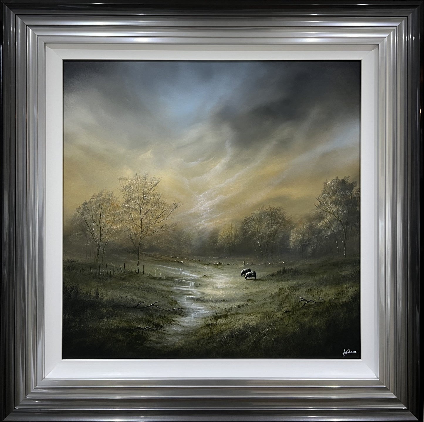 Danny Abrahams Slow Down And Enjoy The Simple Pleasures In Life Original - The Acorn Gallery, Pocklington