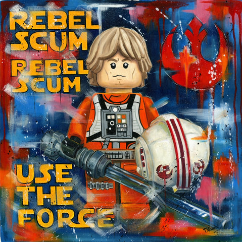 Luke - Rebel Scum ORIGINAL by Deborah Cauchi