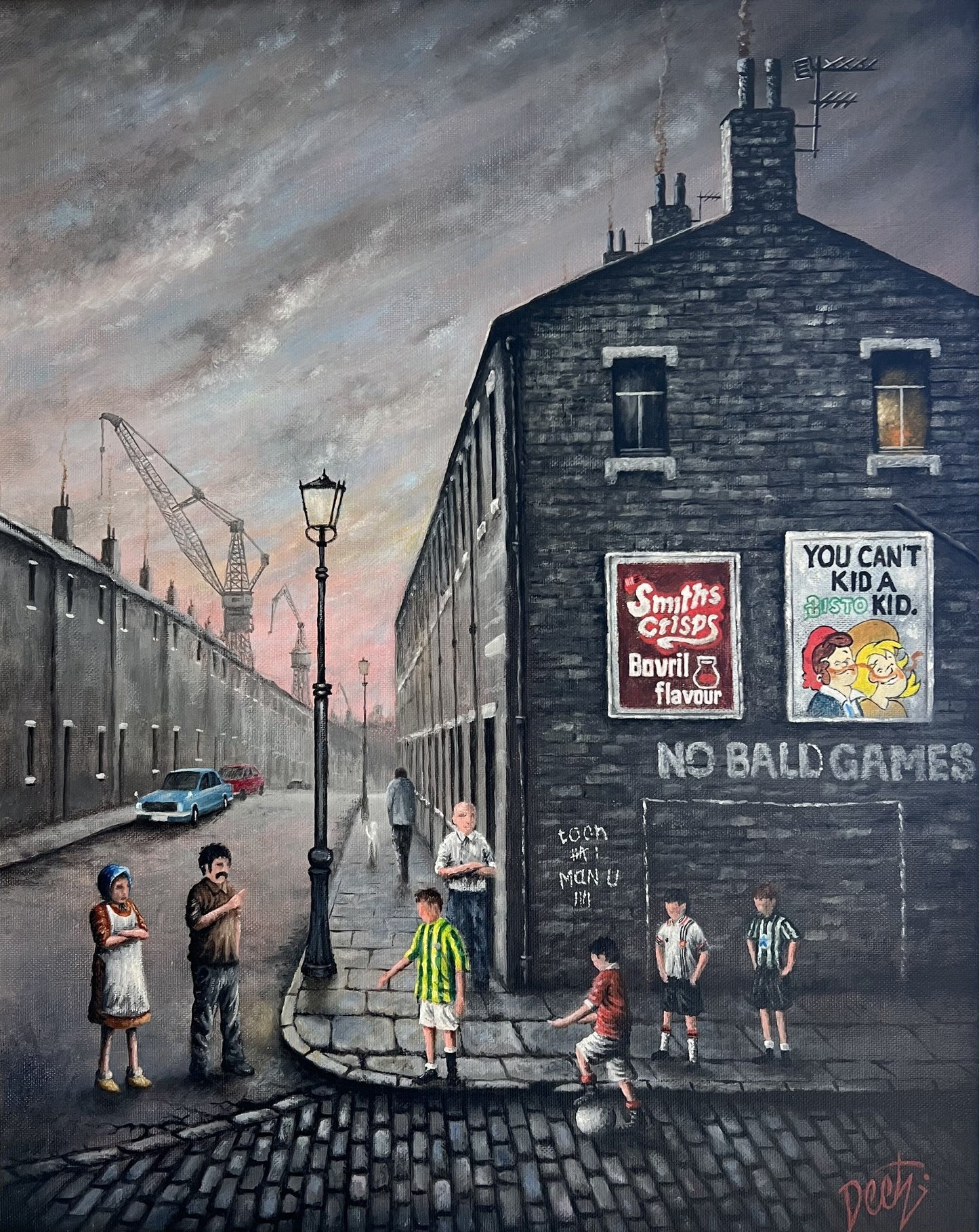 Peter Davidson Who Did That? Original - The Acorn Gallery, Pocklington