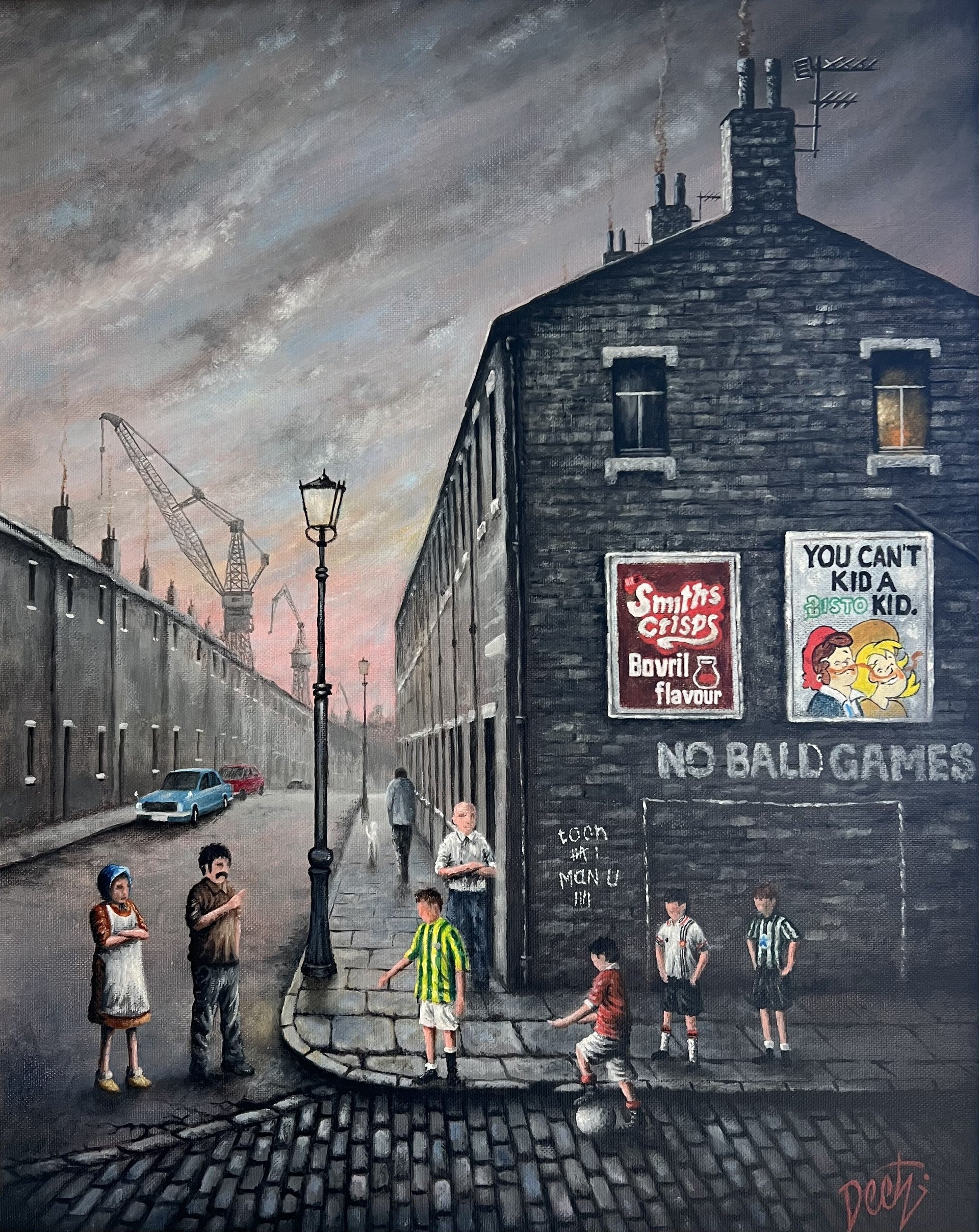 Peter Davidson Who Did That? Original - The Acorn Gallery, Pocklington