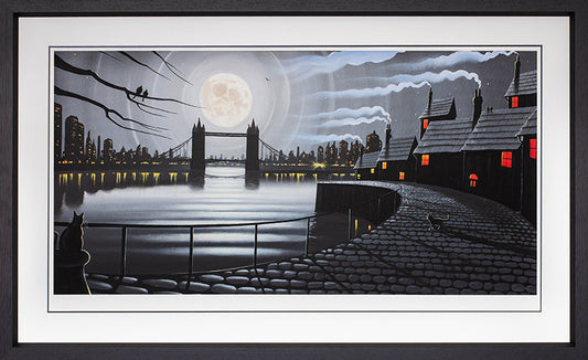 Derrick Fielding In This World It's Just Us Paper Print Framed In Black - The Acorn Gallery, Pocklington