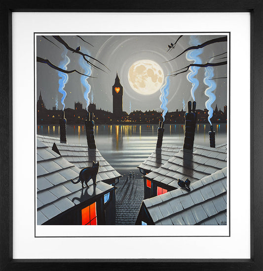 Derrick Fielding This Is Our Time Paper Print Framed in Black - The Acorn Gallery, Pocklington