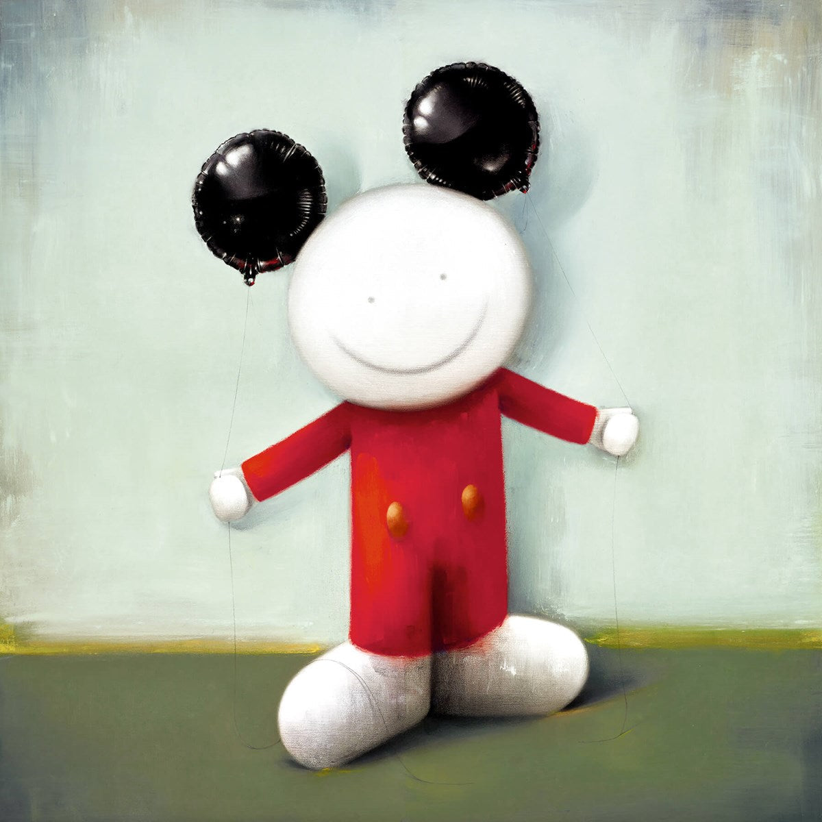 A fun Doug Hyde framed print called Making Magic showing a child in Mickey Mouse ears. The print is available from The Acorn Gallery in Pocklington and comes with secure UK delivery. Visit us or shop online or call us on 01759 307652.