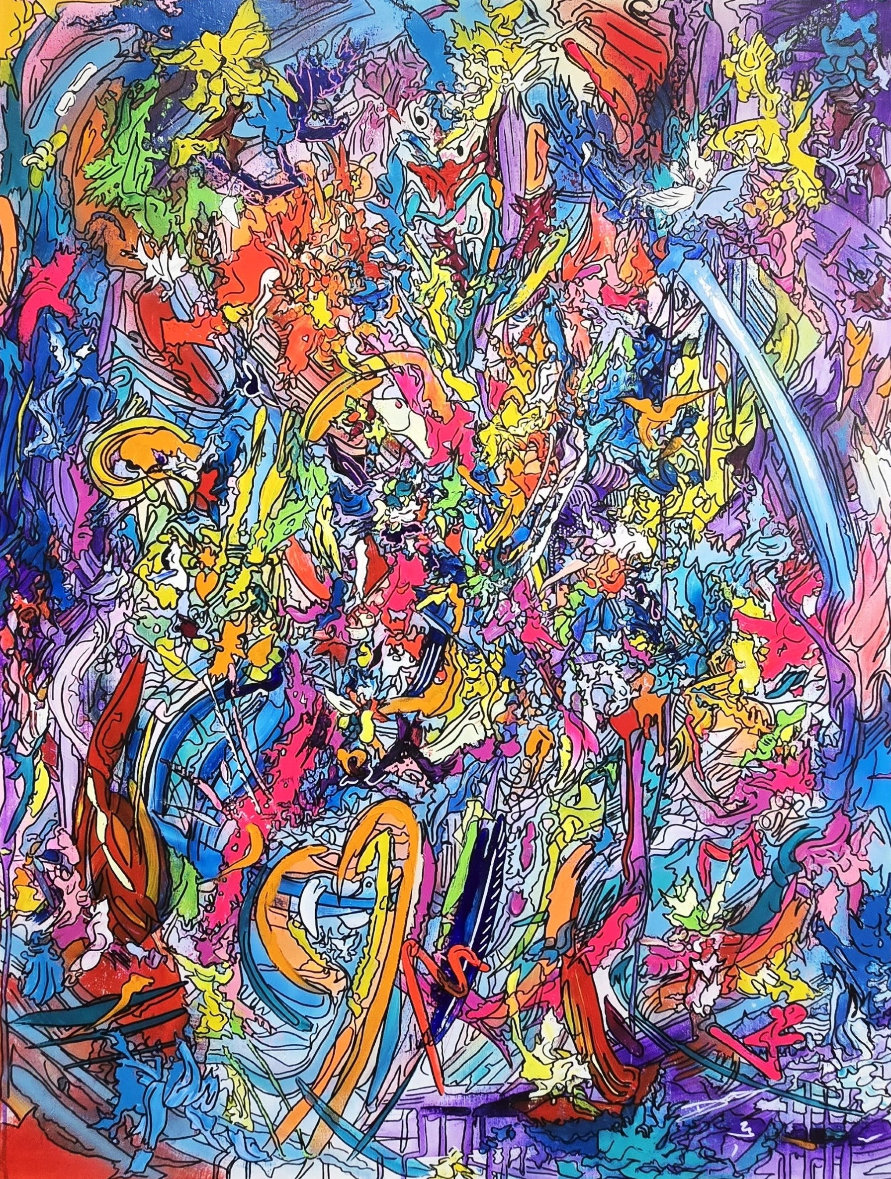 David Kirkman Alive In Possibility Original - The Acorn Gallery, Pocklington