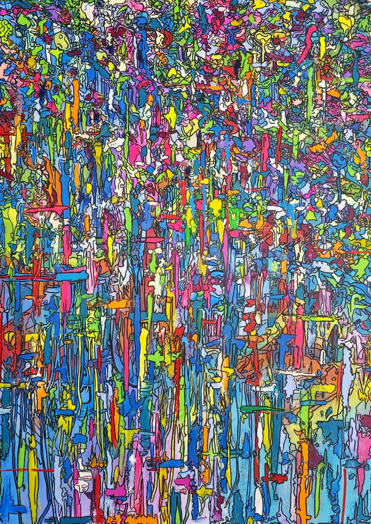 David Kirkman So Many Beautiful Reasons To Be Happy Original - The Acorn Gallery, Pocklington