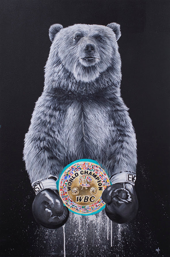 Tyson Fury - W.B.C. ORIGINAL by Dean Martin