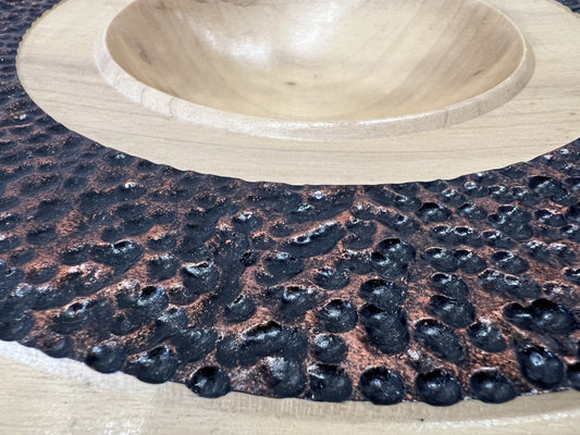 Davenport's Handmade Monolith Bowl Original available from The Acorn Gallery, Pocklington