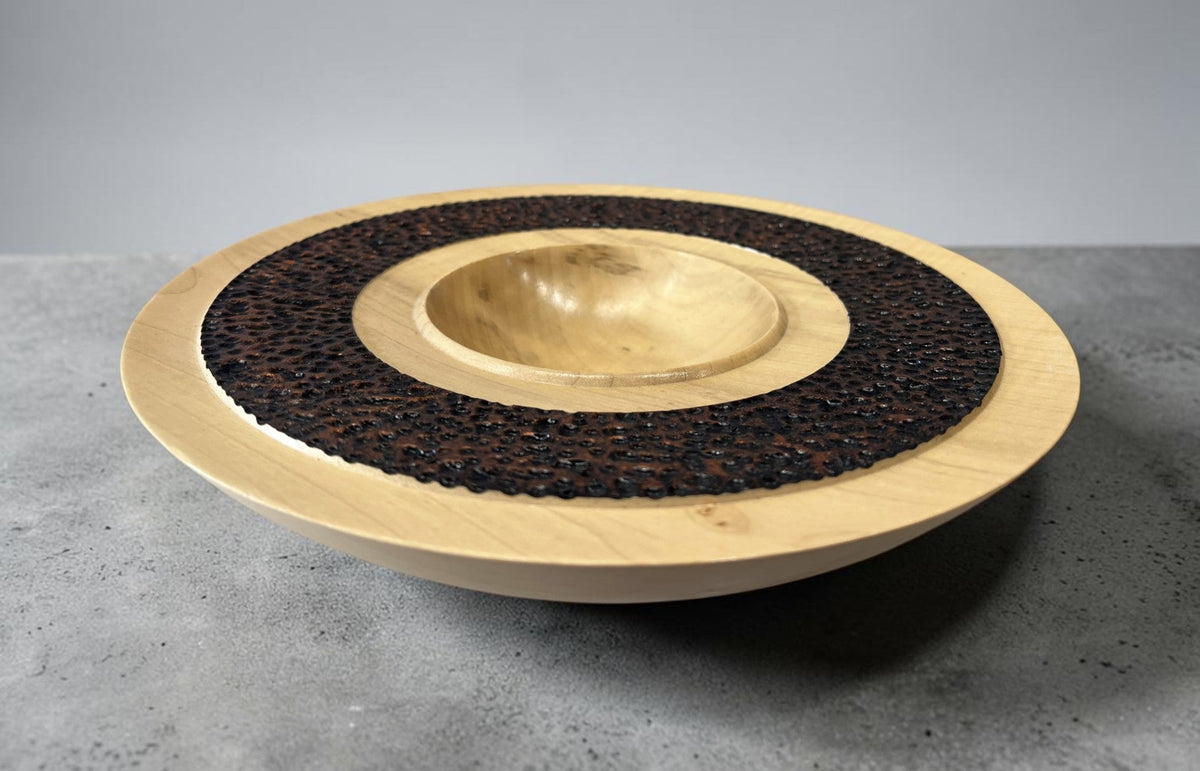 Davenport's Handmade Monolith Bowl Original available from The Acorn Gallery, Pocklington