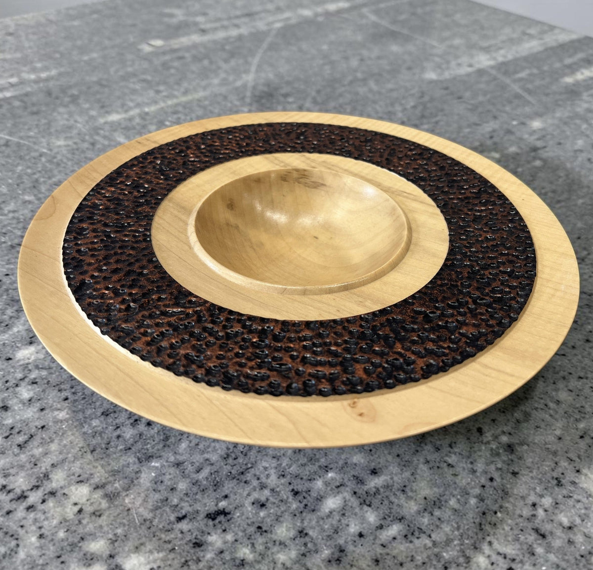 Davenport's Handmade Monolith Bowl Original available from The Acorn Gallery, Pocklington