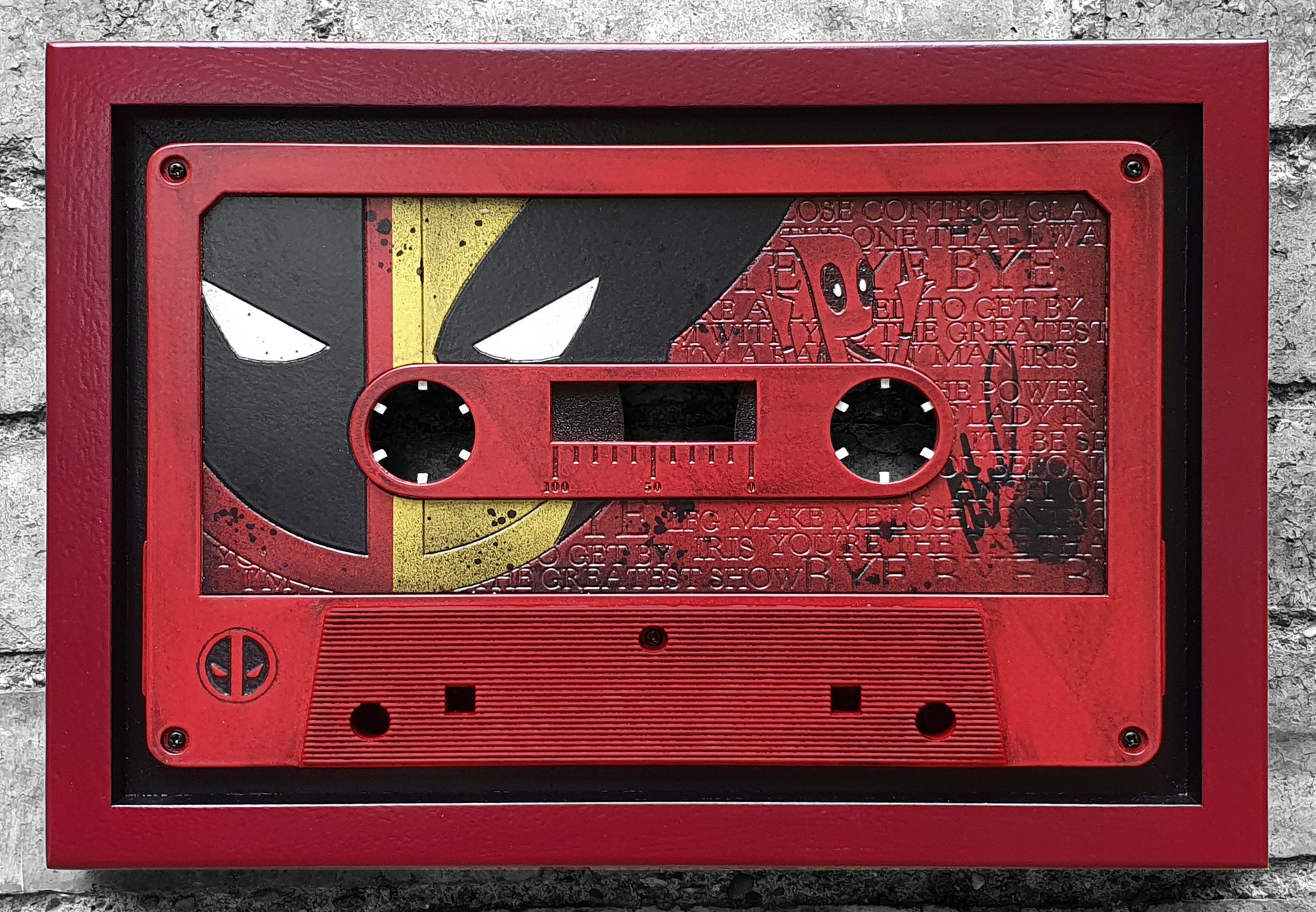 Rob Bishop Deadpool And Wolverine Small Cassette - The Acorn Gallery, Pocklington