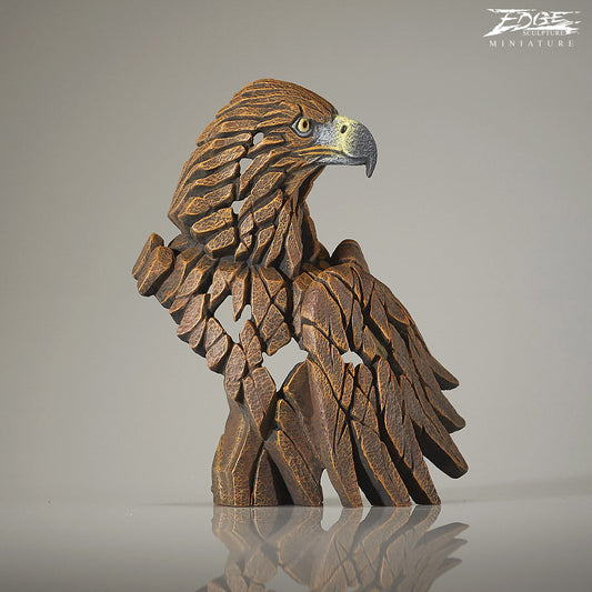 Edge Sculpture Golden Eagle Miniature  - The Acorn Gallery Pocklington