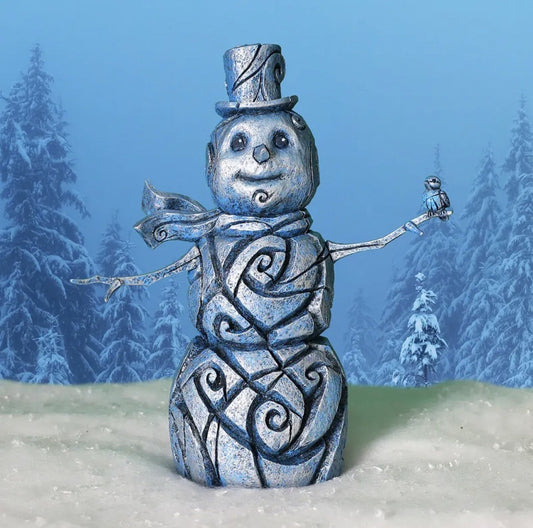 EDGE Sculpture Joe Flake Snowman - The Acorn Gallery, Pocklington