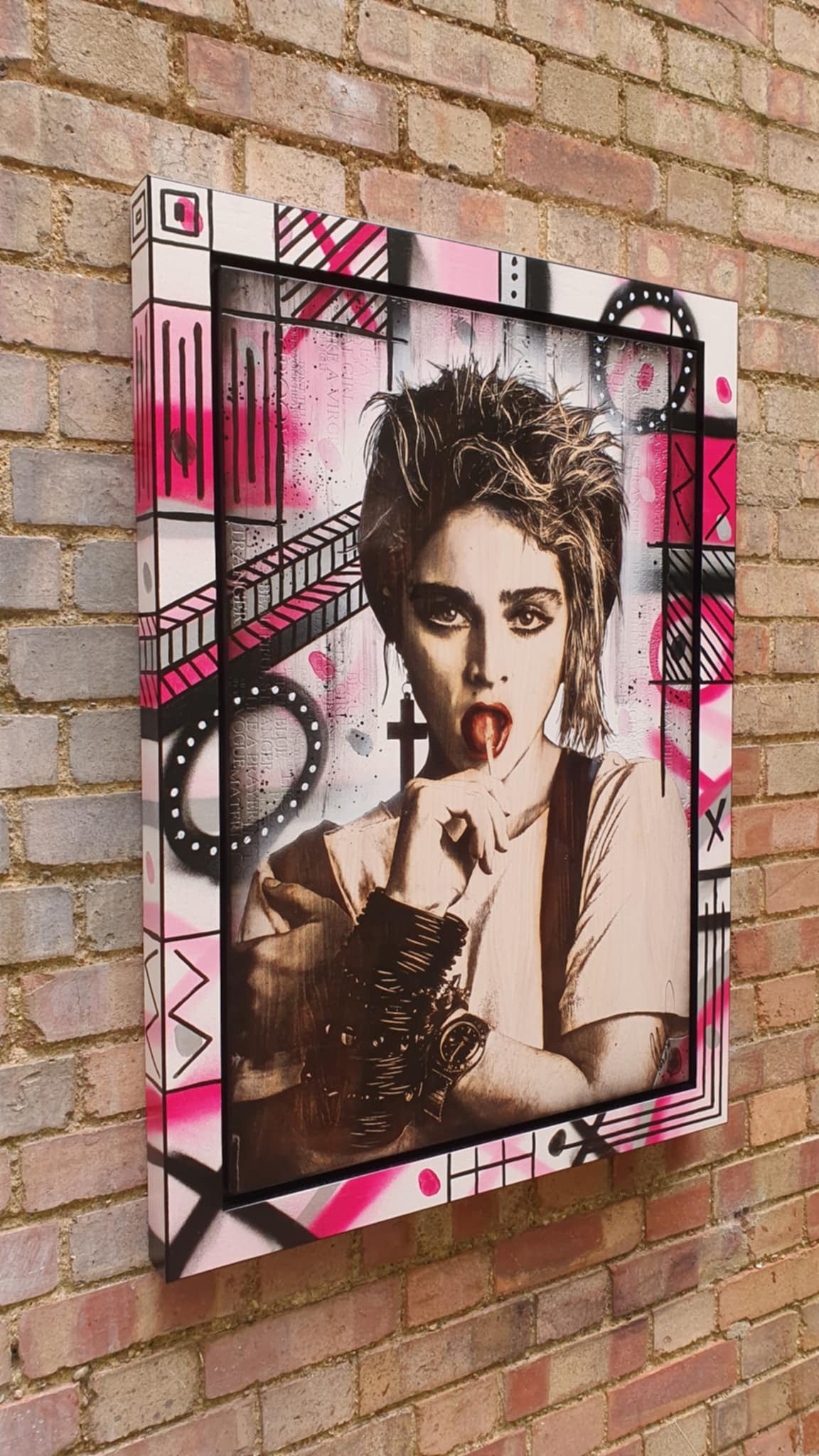 Madonna POP Pink by Rob Bishop