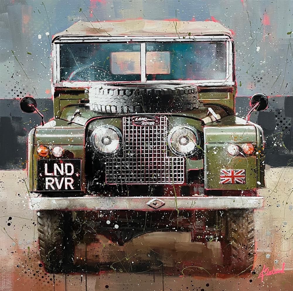 Fleetwood Series Two Hand Embellished Canvas - The Acorn Gallery, Pocklington