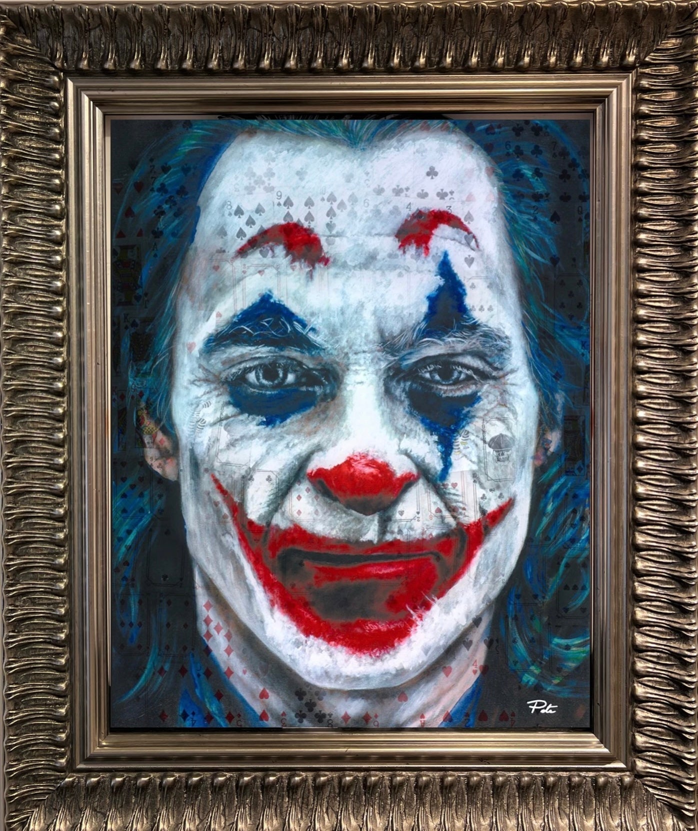 Pete Humphreys The Joker Original - The Acorn Gallery, Pocklington