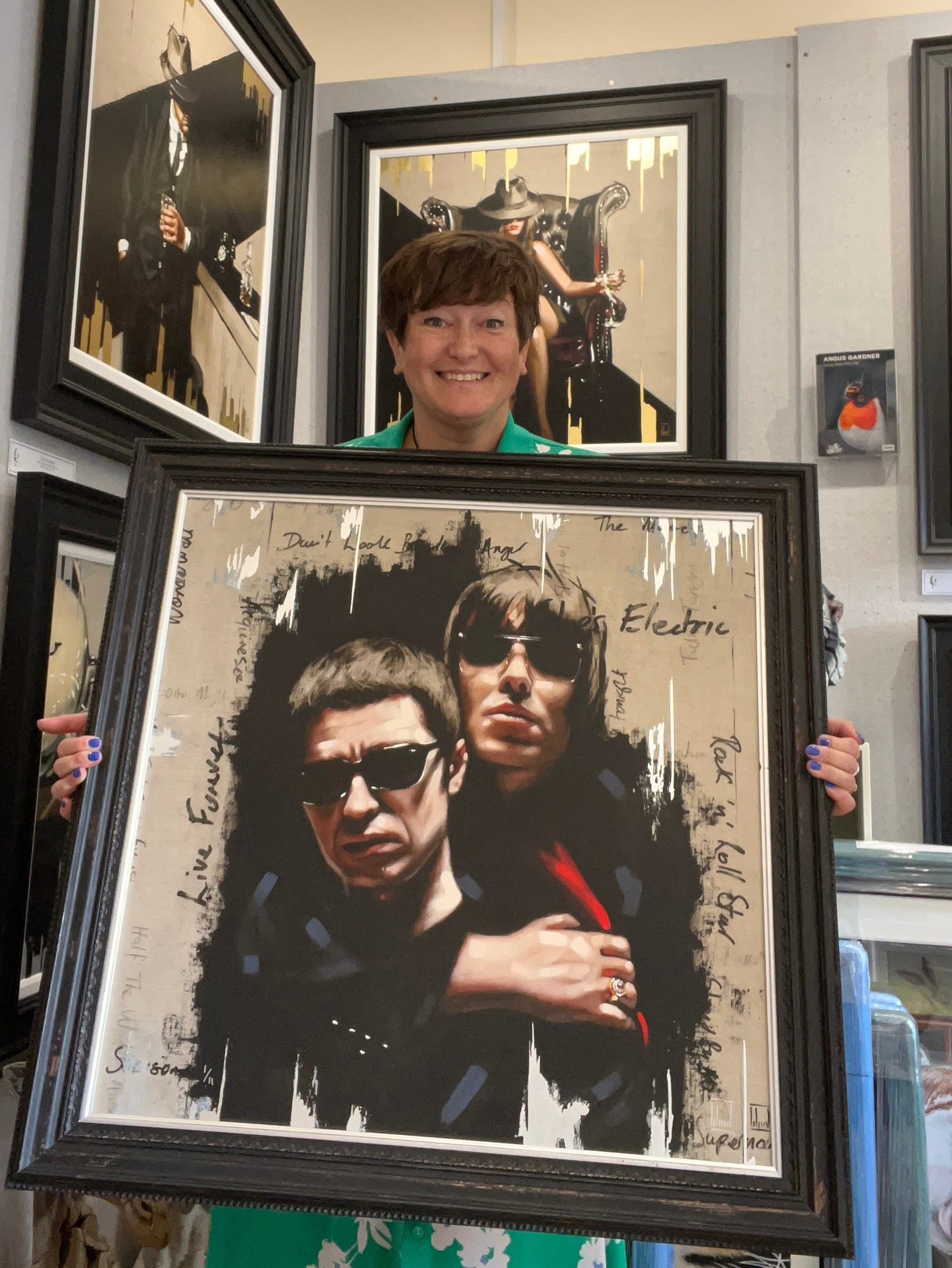 The Masterplan Hand Embellished Canvas Edition by Richard Blunt - available framed with free UK delivery from The Acorn Gallery, Pocklington. Shop online or call us on 01759 307652.