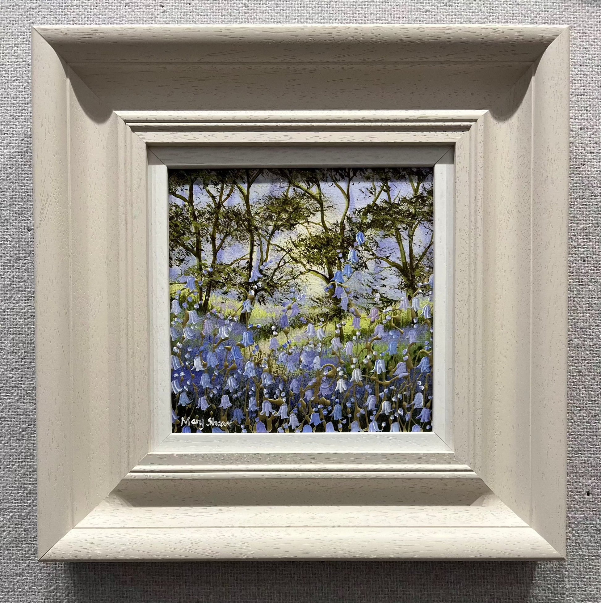 Mary Shaw Bluebell Forest IV Original - The Acorn Gallery,Pocklington 