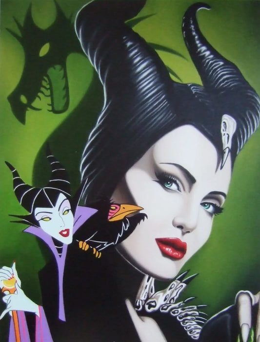 Marie Louise Wrightson Maleficent Limited Ed Print - The Acorn Gallery, Pocklington