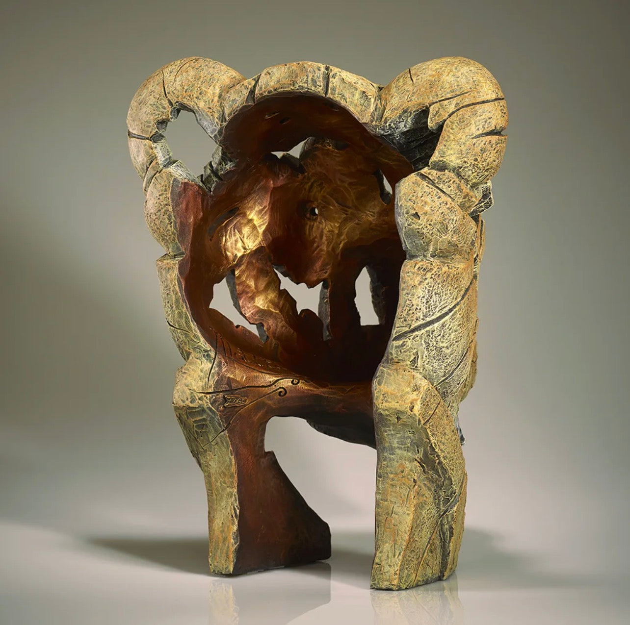 EDGE Sculpture Yuna the Lioness EDB35 - The Acorn Gallery, Pocklington 