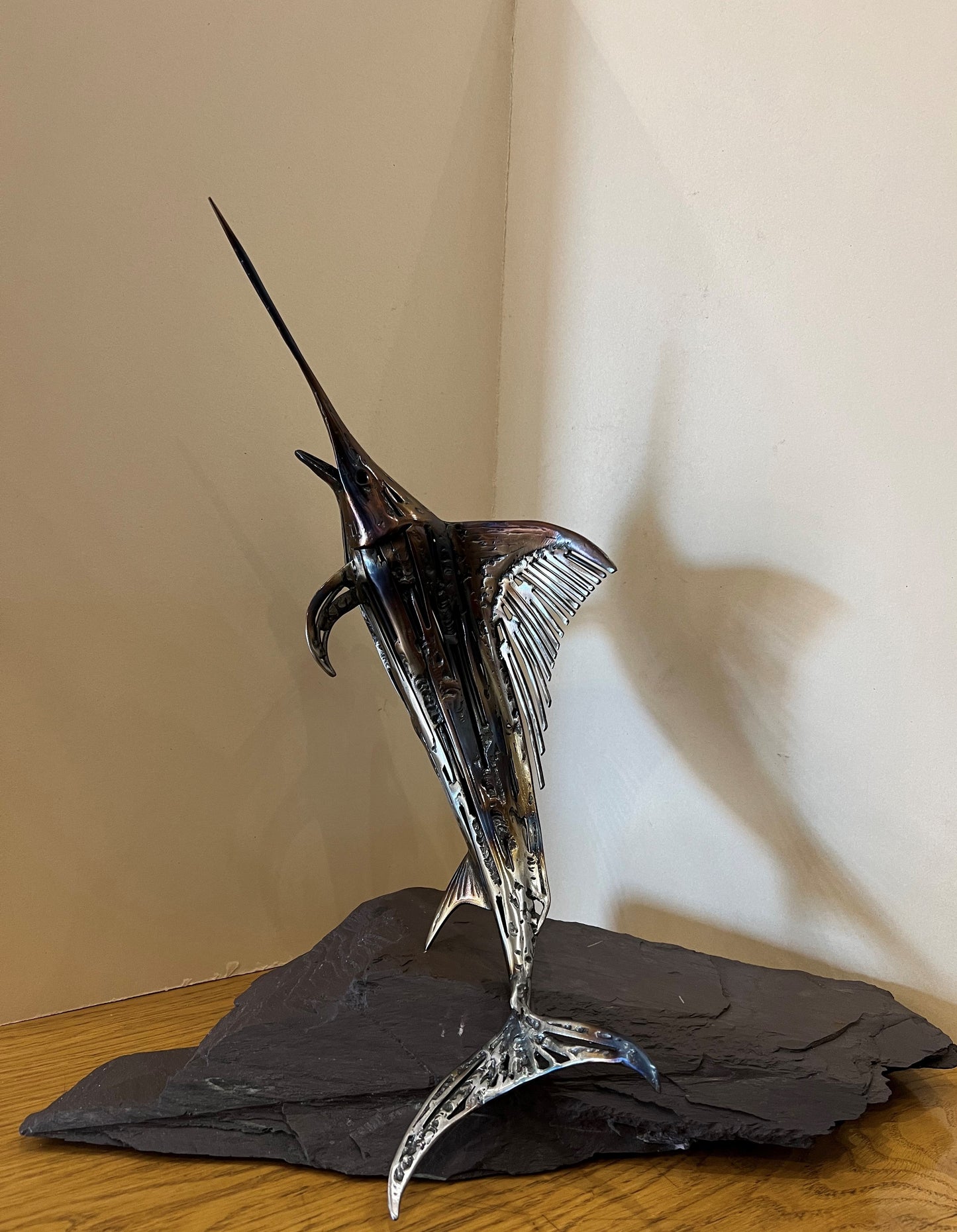 Graham Anderton Marlin Original Sculpture - The Acorn Gallery, Pocklington