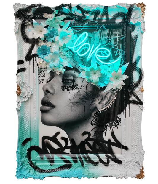 City Of Love Neon ORIGINAL by Ghost