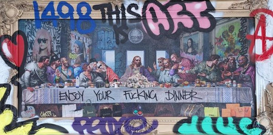 Ghost Enjoy Your F..cking Dinner Mini - The Acorn Gallery, Pocklington