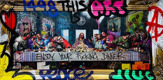 Ghost Enjoy Your F..cking Dinner - The Acorn Gallery, Pocklington