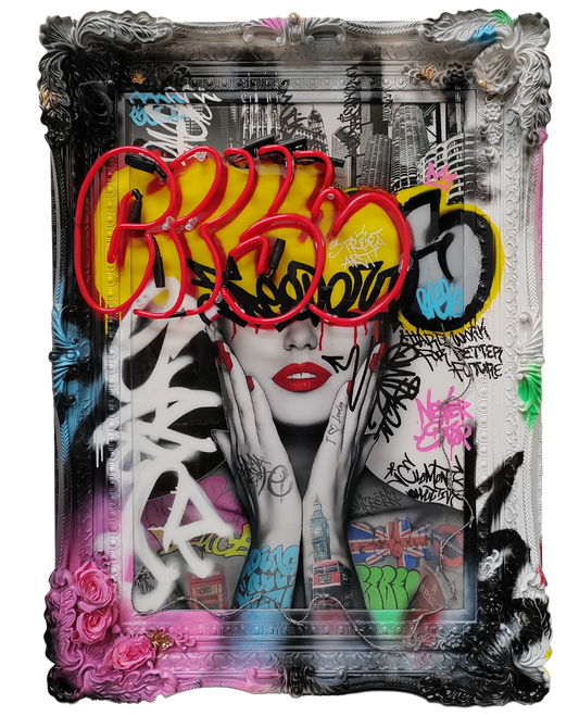 London Underground Neon ORIGINAL by Ghost