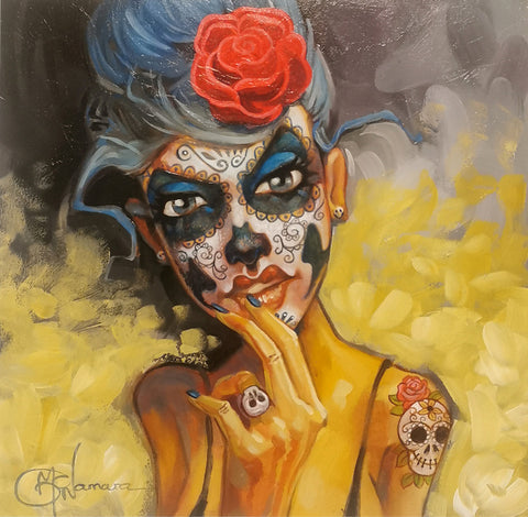 Are We Good? (Day Of The Dead) ORIGINAL by Gary McNamara *NEW*