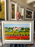 Tuscany Sunshine (Poppies) ORIGINAL by Gary Sams