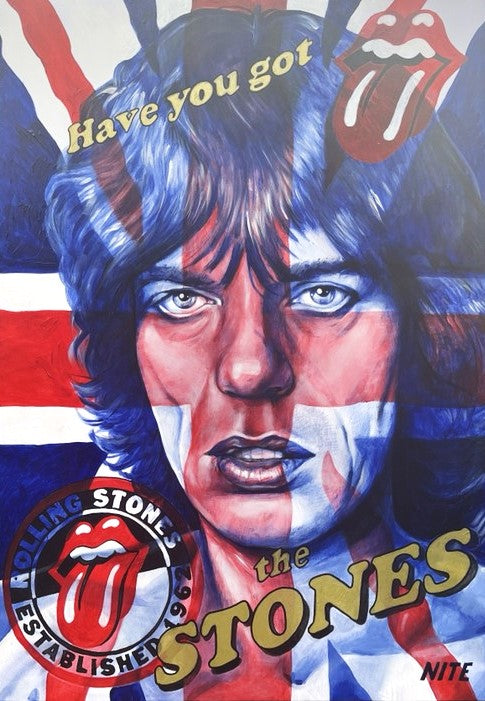 Craig Knight Jagger Rolling Stones Original - The Acorn Gallery, Pocklington