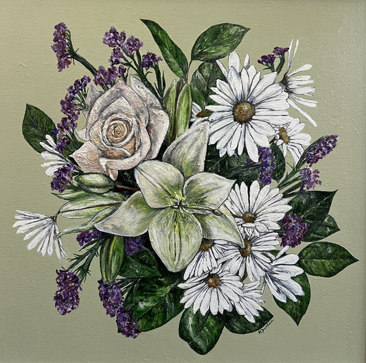 Harmony In Bloom ORIGINAL by Holly Dunham