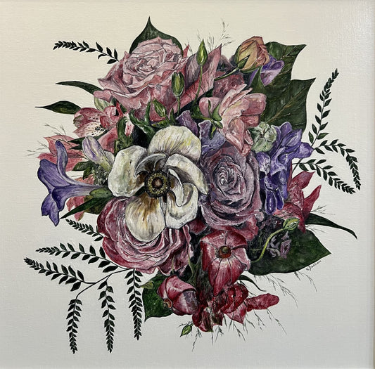 Joy In Bloom ORIGINAL by Holly Dunham