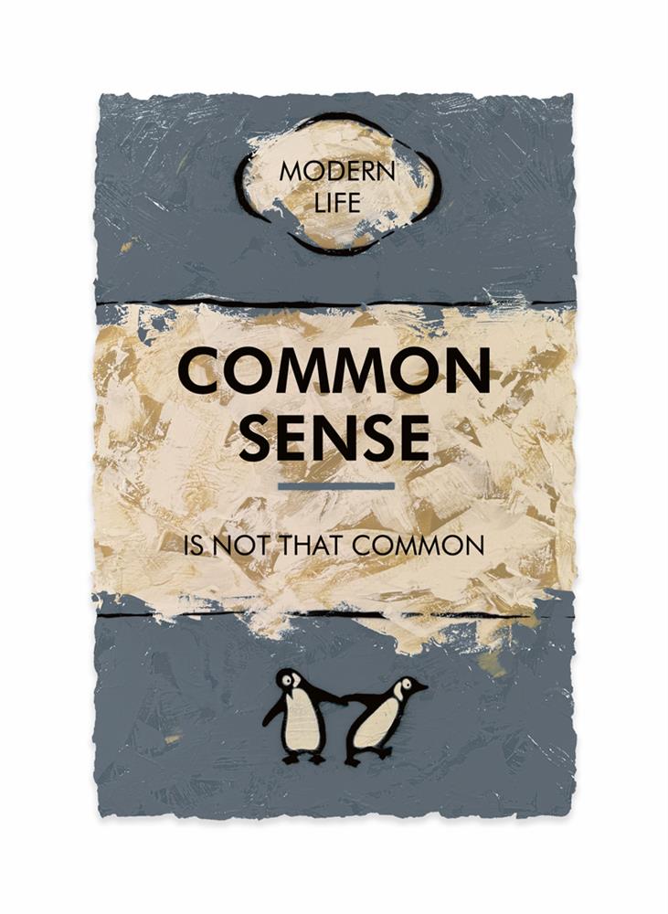 Hue Folk Common Sense print by Hue Folk at The Acorn Gallery, Pocklington. Call 01759 307652.