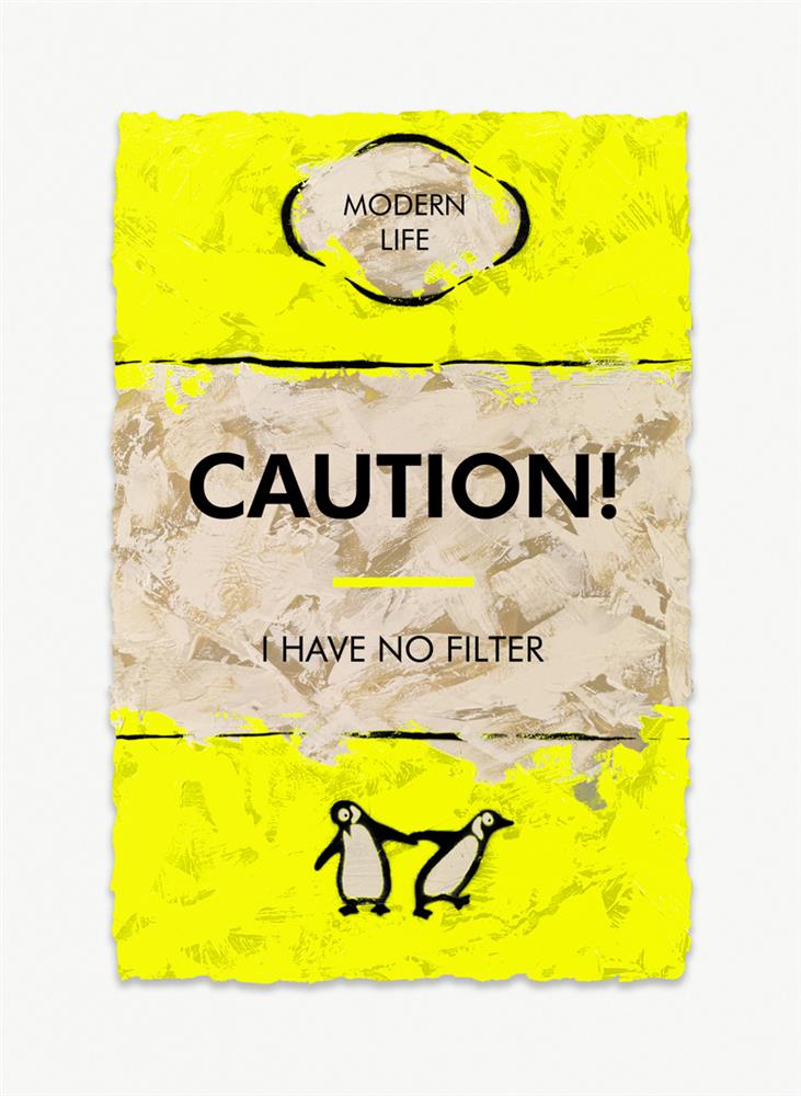 Hue Folk I Have No Filter Paper Print available from The Acorn Gallery, Pocklington