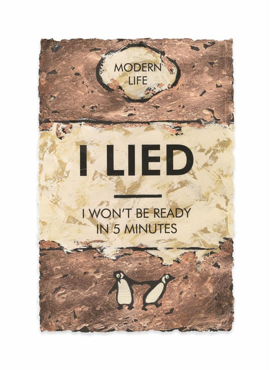 Hue Folk I Lied Bronze Leaf - The Acorn Gallery, Pocklington