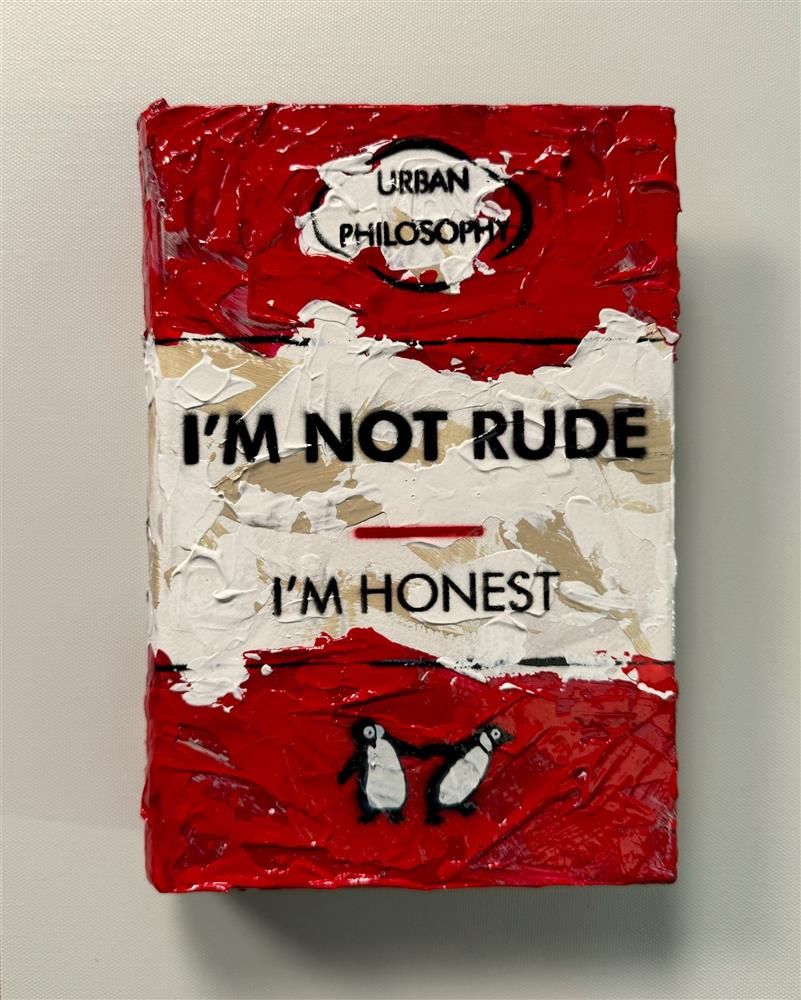 Hue Folk I'm Not Rude Mini Storybook Original - The Acorn Gallery, Pocklington