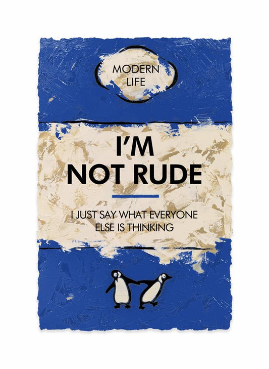 Hue Folk I'm Not Rude - The Acorn Gallery, Pocklington