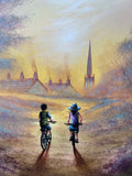 Life is an Adventure... Enjoy the Ride ORIGINAL by Danny Abrahams *NEW*