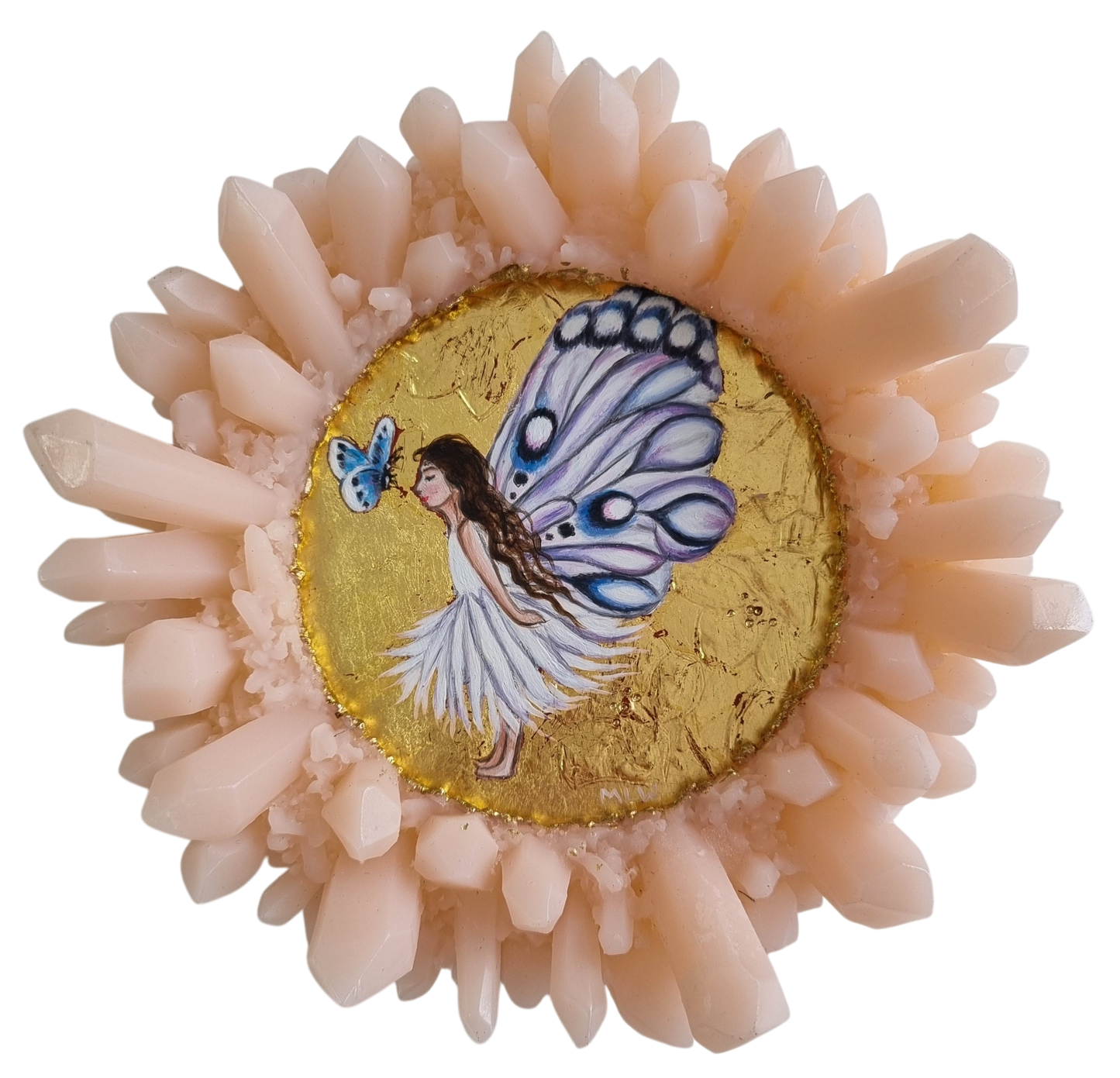 Marie Louise Wrightson's Favourite Flower Original from the 'A Kiss from Midas' Collection at The Acorn Gallery, Pocklington. Shop Now with Safe Secure UK Delivery.