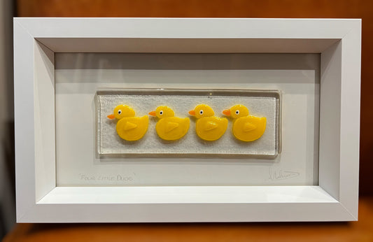 Alec Makinson Four Little Ducks ORIGINAL - The Acorn Gallery, Pocklington