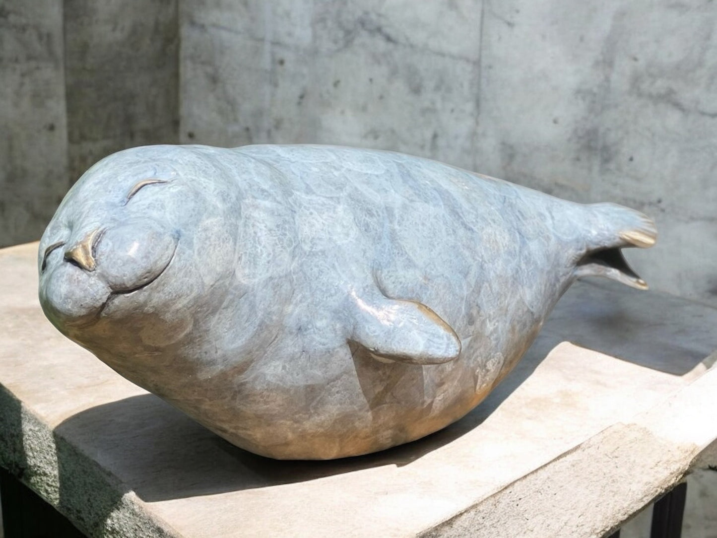 This adorable bronze seal sculpture is by Yorkshire artist Roxy Winterburn. Cast in a small edition of just 8 pieces. Order Now with Free UK Delivery. 5 Star Reviews