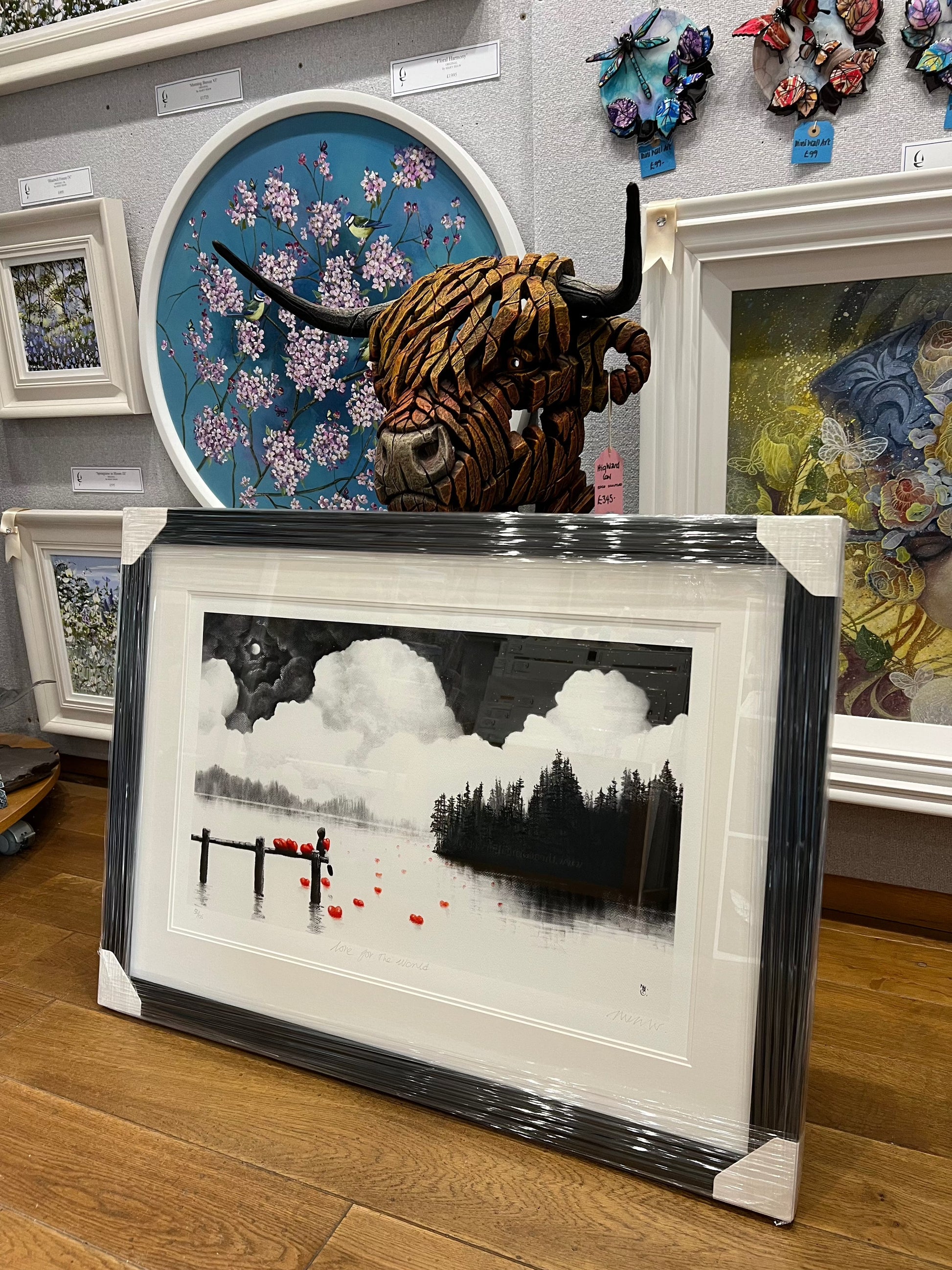 Mackenzie Thorpe Love For The World Framed - The Acorn Gallery, Pocklington