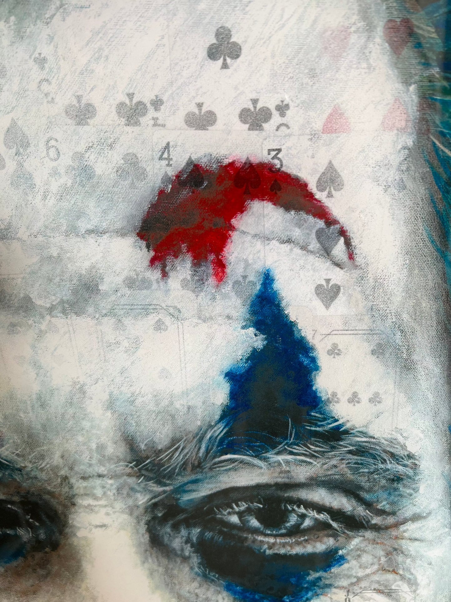 Pete Humphreys The Joker Original - The Acorn Gallery, Pocklington