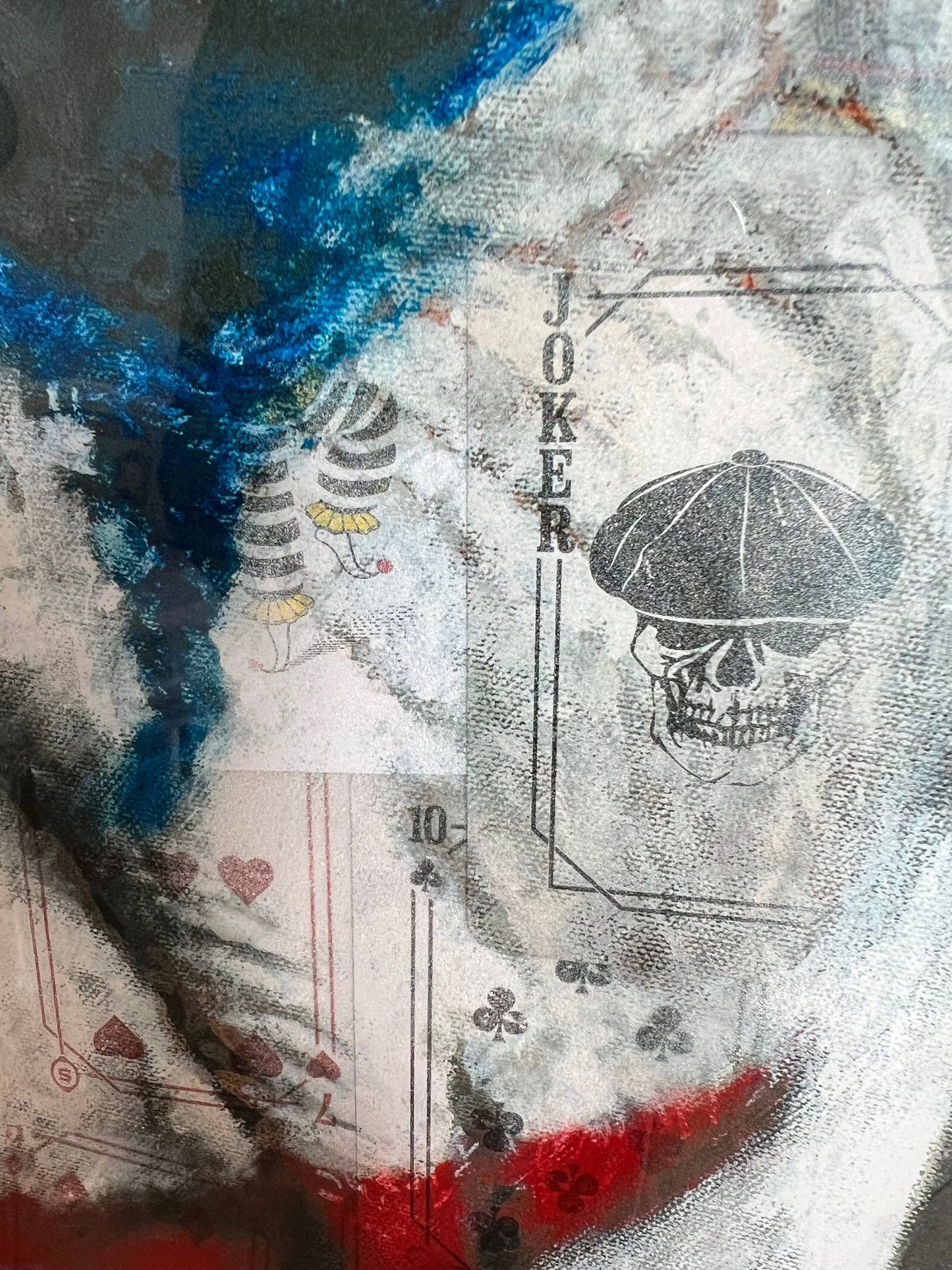 Pete Humphreys The Joker Original - The Acorn Gallery, Pocklington