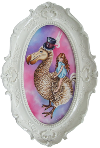 Dodo And Alice ORIGINAL by Marie Louise Wrightson