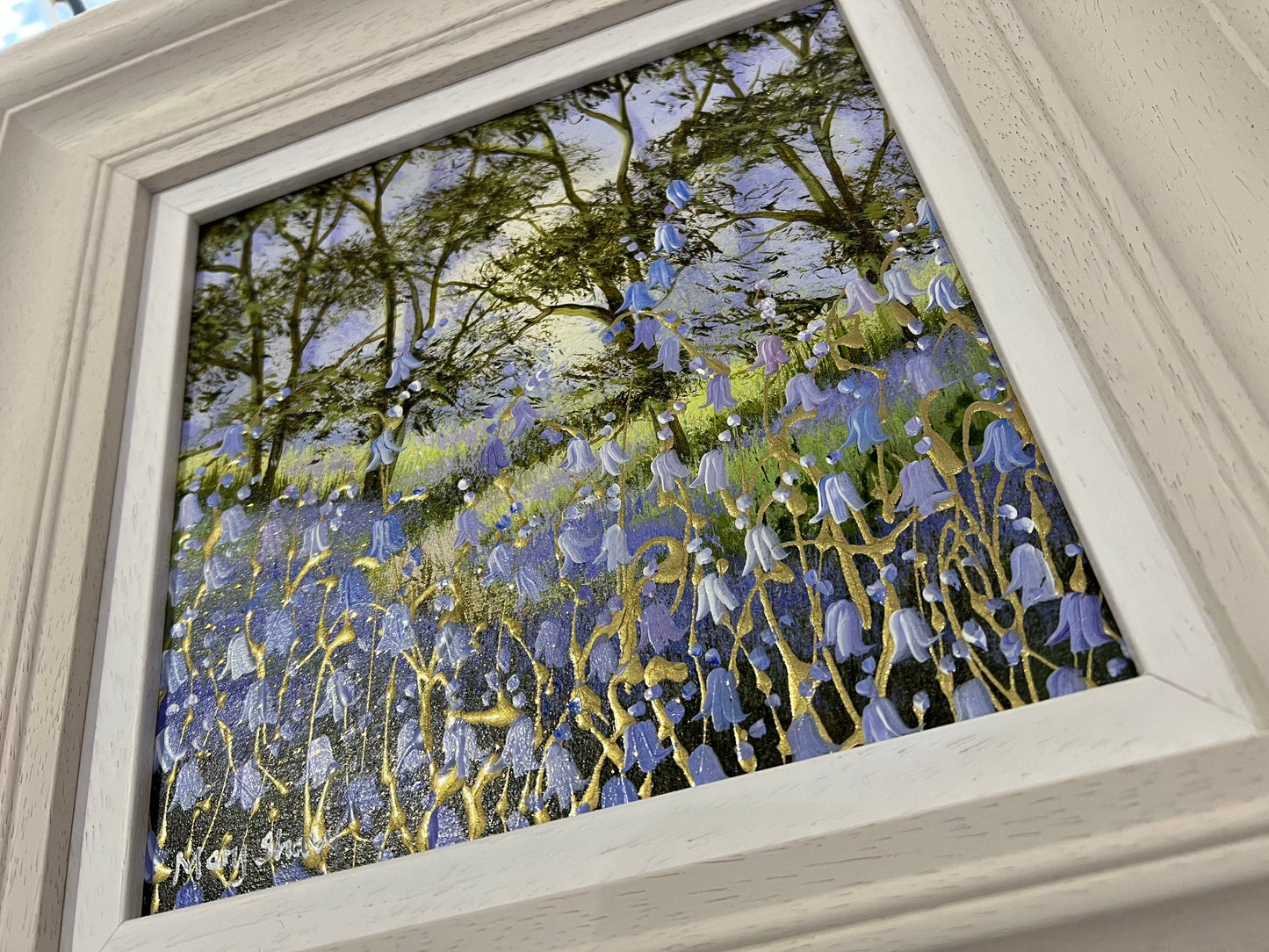 Mary Shaw Bluebell Forest IV Original - The Acorn Gallery,Pocklington 