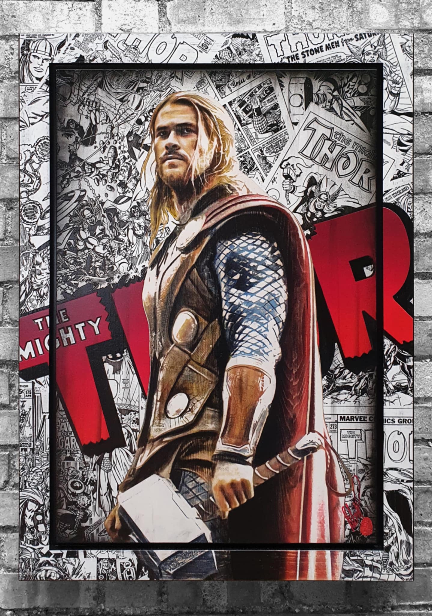 Rob Bishop Comic Con Thor Deluxe available from The Acorn Gallery in Pocklington. Shop online or call us on 01759 307652. Free U.K. delivery. 