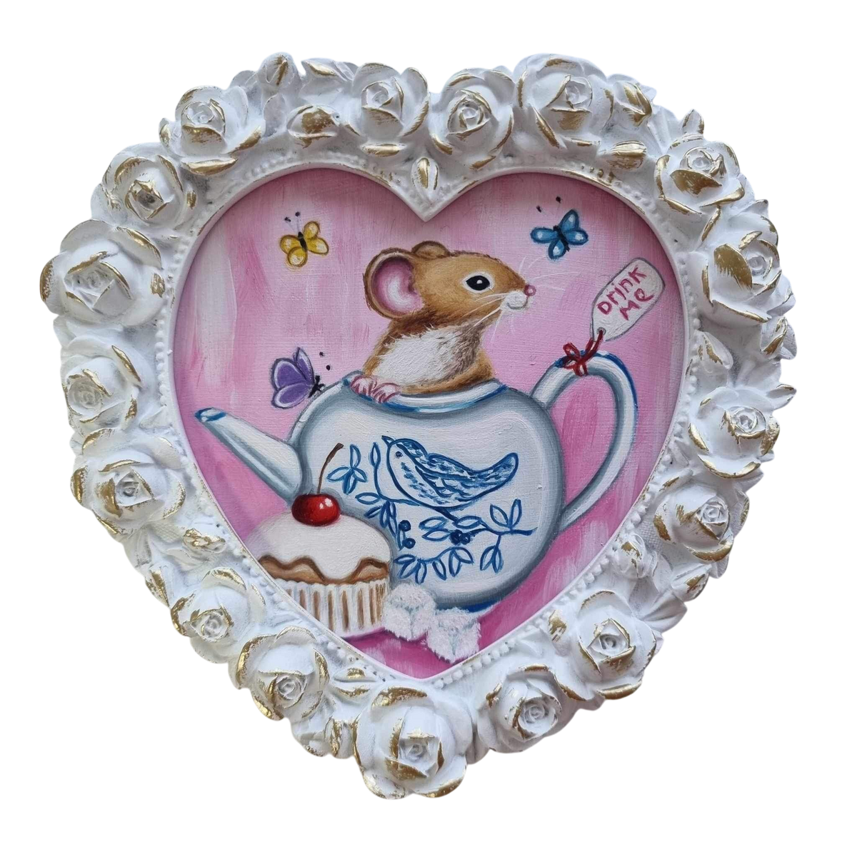 Marie Louise Wrightson The Mouse House Original - The Acorn Gallery, Pocklington