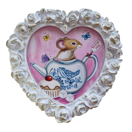 Marie Louise Wrightson The Mouse House Original - The Acorn Gallery, Pocklington